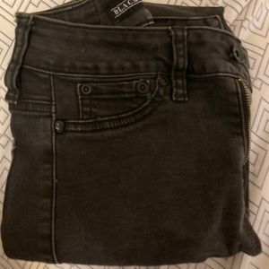 Blackheart Size 3 Black Stretchy Jeggings